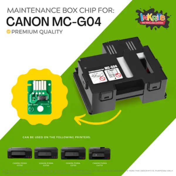 Canon MC G04 Maintenance cartridge chip For Canon Pixma Printers in Pakistan