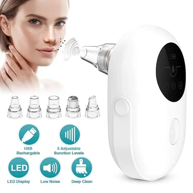 Portable Vacuum Blackhead, Acne, Skin Oil Remover