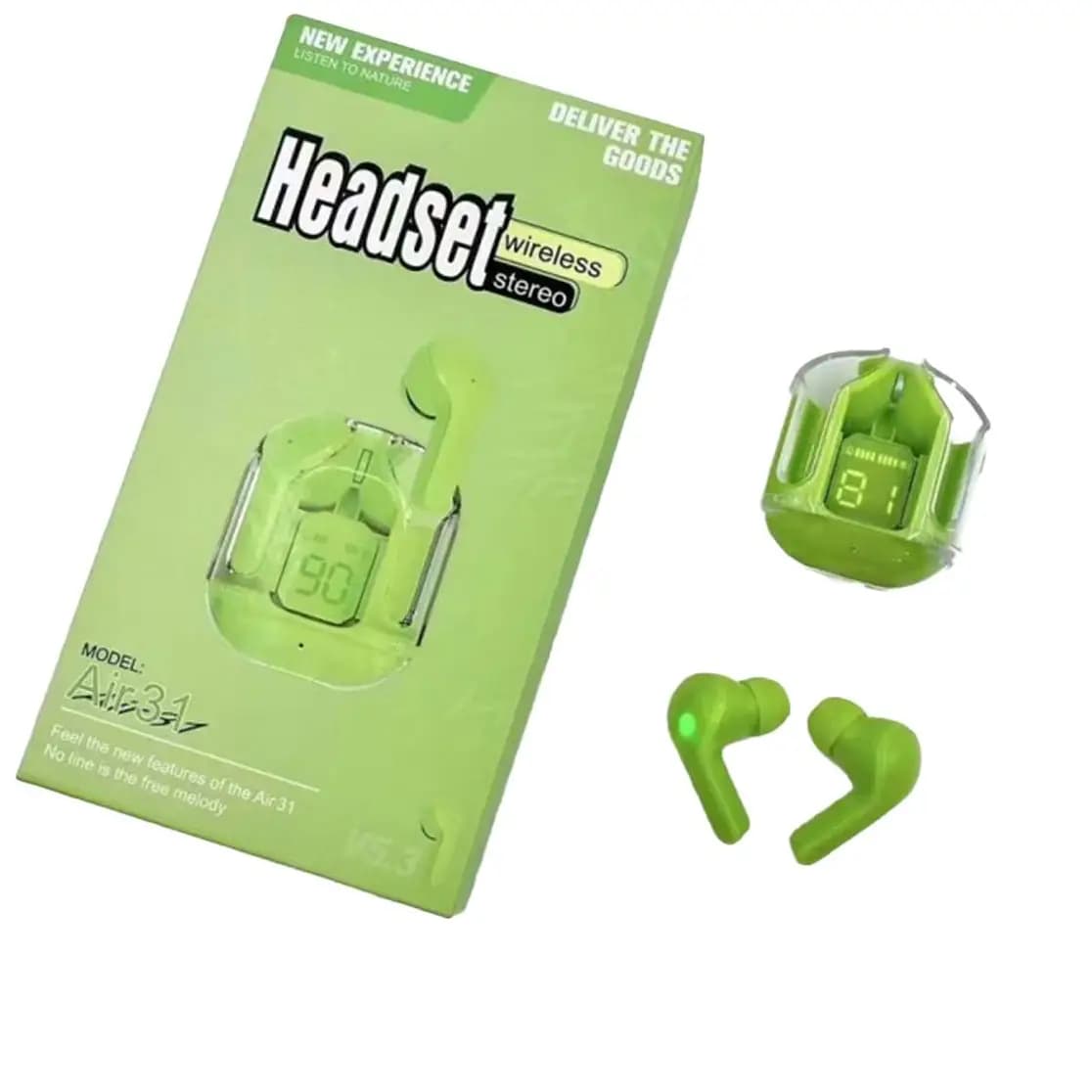 Air 31 TWS Transparent Earbuds